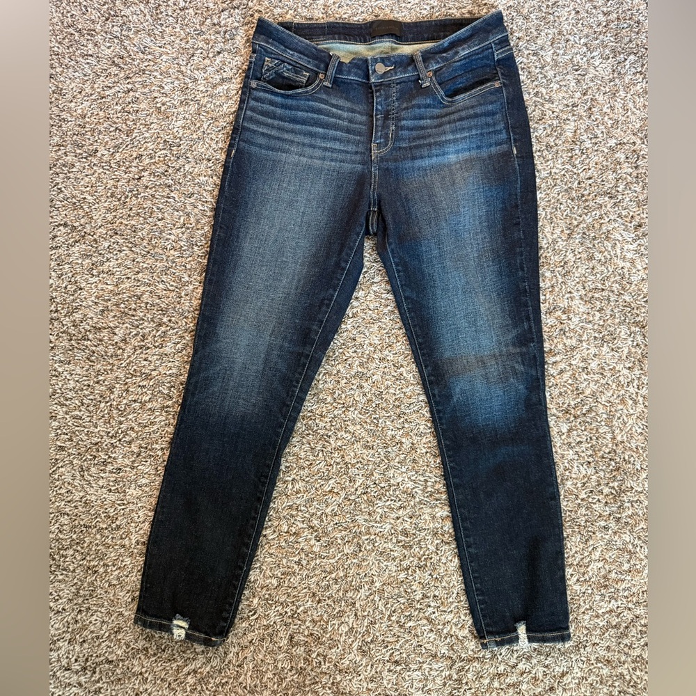 Buckle Black Ankle Skinny Jeans - Picture 7 of 15
